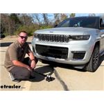 Setting up the Roadmaster Direct-Connect Base Plate Kit on a 2022 Jeep Grand Cherokee L