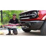 Installing the Roadmaster Direct-Connect Base Plate Kit with Removable Arms on a 2024 Ford Bronco