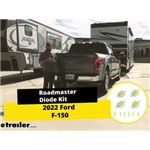 Roadmaster Universal Diode Wiring Kit Installation - 2022 Ford F-150