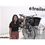 Saris Trunk Mounted Bike Racks Cable Lock and Lock Loop Review - 2014 Toyota Prius v
