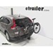 SportRack Escape 3 Hitch Bike Rack Review - 2012 Honda CR-V