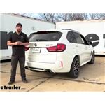Stealth Hitches Hidden Trailer Hitch Receiver withTowing Kit Installation - 2016 BMW X5