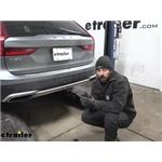 Stealth Hitches Hidden Rack Receiver Installation - 2017 Volvo V90