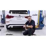 Stealth Hitches Hidden Rack Receiver Installation - 2020 BMW X3