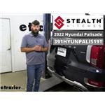 Stealth Hitches Hidden Towing Kit Trailer Hitch Installation - 2022 Hyundai Palisade