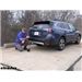 Stealth Hitches Hidden Trailer Hitch Receiver with Towing Kit Installation - 2020 Subaru Outback Wag