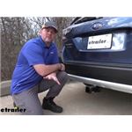 Stealth Hitches Hidden Rack Receiver Installation - 2020 Subaru Outback Wagon