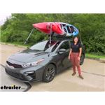 Swagman Contour Rooftop Kayak Carrier Review - 2022 Kia Forte