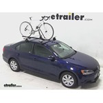 Swagman Upright Roof Mounted Bike Rack Review - 2014 Volkswagen Jetta
