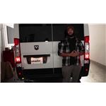 Installing the Sylvania 7443ST Mini Incandescent Bulb SilverStar on a 2021 Ram ProMaster 2500