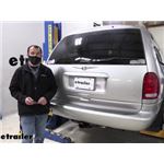 Tekonsha T-One Vehicle Wiring Harness Installation - 2000 Chrysler Town and Country