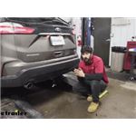 Tekonsha T-One Vehicle Wiring Harness Installation - 2019 Ford Edge