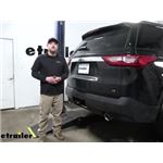 Tekonsha T-One Vehicle Wiring Harness Installation - 2020 Chevrolet Traverse