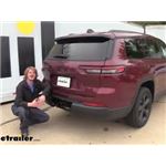Tekonsha T-One Vehicle Wiring Harness Installation - 2021 Jeep Grand Cherokee L