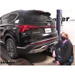 Tekonsha T-One Vehicle Wiring Harness Installation - 2022 Hyundai Santa Fe