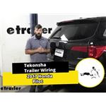 Tekonsha T-One Vehicle Wiring Harness Installation - 2017 Honda Pilot