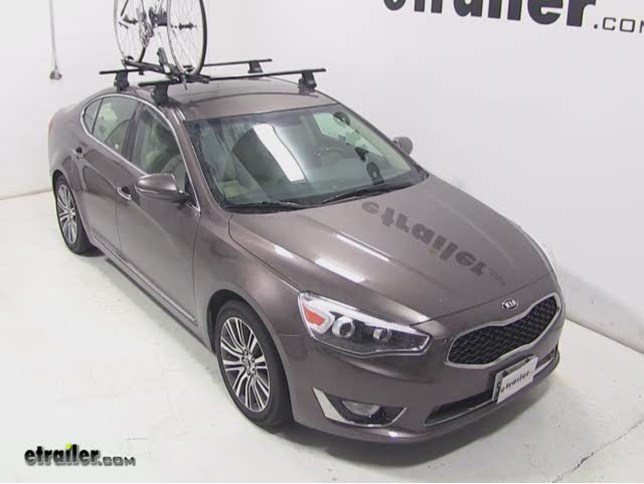 Thule Big Mouth Roof Bike Rack Review 2014 Kia Cadenza Video