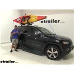 Thule Compass Kayak and SUP Carrier Review - 2014 Jeep Grand Cherokee