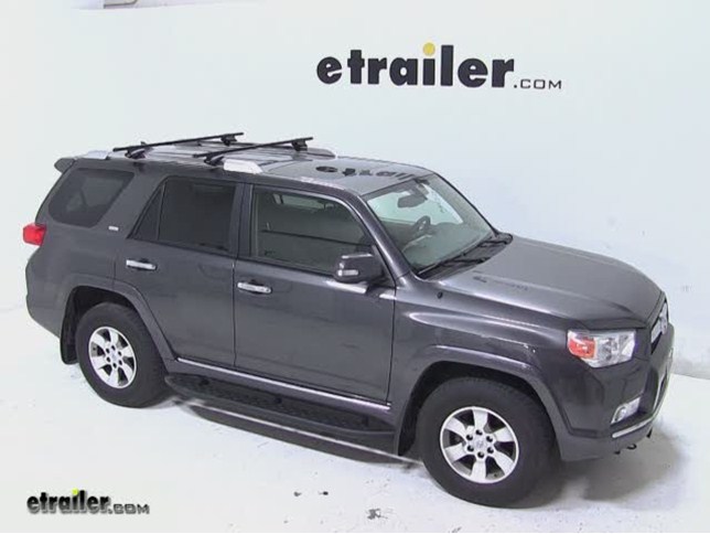 Thule Crossroad Roof Rack Installation 2012 Toyota 4Runner Video