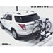 Thule Doubletrack Hitch Bike Rack Review - 2012 Ford Explorer