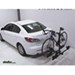 Thule Doubletrack Hitch Bike Rack Review - 2012 Mazda 3