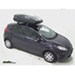 Thule Force Medium Rooftop Cargo Box Review - 2013 Ford Fiesta