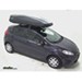 Thule Force XXL Rooftop Cargo Box Review - 2013 Ford Fiesta