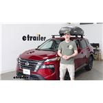 Play video A Closer Look at the Thule Force 3 Sport Rooftop Cargo Box on a 2025 Nissan Rogue