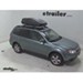 Thule Force Large Rooftop Cargo Box Review - 2009 Subaru Forester