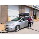 Thule Force XT Rooftop Cargo Box Review - 2014 Toyota Prius v