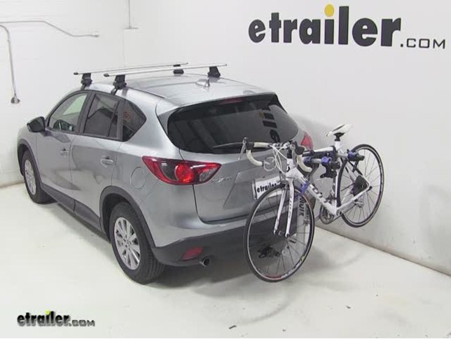 Thule Helium Aero Hitch Bike Rack Review 2015 Mazda CX 5 Video