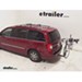 Thule Hitching Post Pro Hitch Bike Rack Review - 2013 Chrysler Town and Country