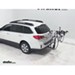 Thule Hitching Post Pro Hitch Bike Rack Review - 2011 Subaru Outback Wagon