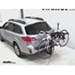 Thule Hitching Post Pro Hitch Bike Rack Review - 2012 Subaru Outback Wagon