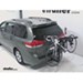 Thule Hitching Post Pro Hitch Bike Rack Review - 2012 Toyota Sienna