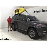 Thule Hull-A-Port Aero Kayak Carrier Review - 2012 Toyota 4Runner