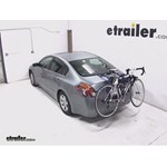 Thule Passage Trunk Mounted Bike Rack Review - 2009 Nissan Altima