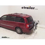 Thule Passage Trunk Mounted Bike Rack Review - 2013 Chrysler Town and Country