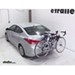 Thule Passage Trunk Mounted Bike Rack Review - 2013 Hyundai Elantra
