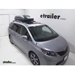 Thule Pulse Large Rooftop Cargo Box Review - 2012 Toyota Sienna