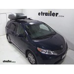 Thule Pulse Large Rooftop Cargo Box Review - 2013 Toyota Sienna