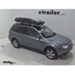 Thule Pulse Alpine Rooftop Cargo Box Review - 2009 Subaru Forester
