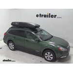 Thule Pulse Alpine Rooftop Cargo Box Review - 2011 Subaru Outback Wagon