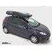 Thule Pulse Alpine Rooftop Cargo Box Review - 2013 Ford Fiesta