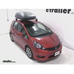 Thule Pulse Medium Rooftop Cargo Box Review - 2012 Honda Fit