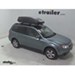 Thule Pulse Large Rooftop Cargo Box Review - 2009 Subaru Forester