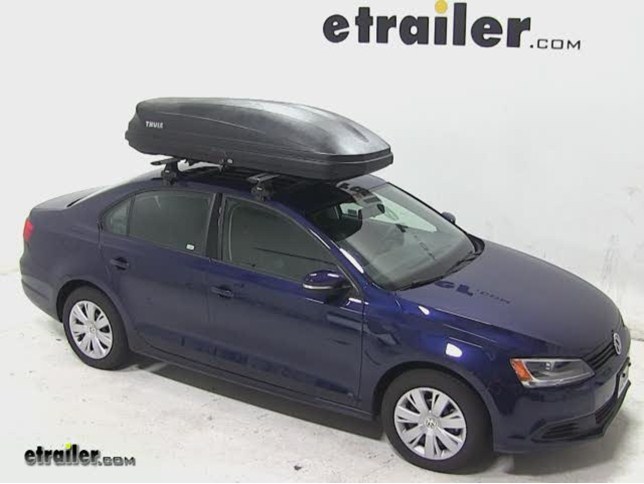 Thule Pulse Large Rooftop Cargo Box Review 2014 Volkswagen Jetta