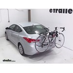 Play video Thule Raceway Trunk Bike Rack Review - 2013 Hyundai Elantra