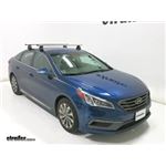 Hyundai Sonata 2016 Roof Weight Capacity With Thule Wingbar Evo