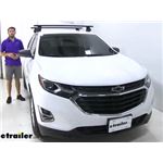 Thule WingBar Evo Crossbars Installation - 2019 Chevrolet Equinox